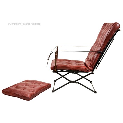 Folding Portable Iron Duoro Chair Bed