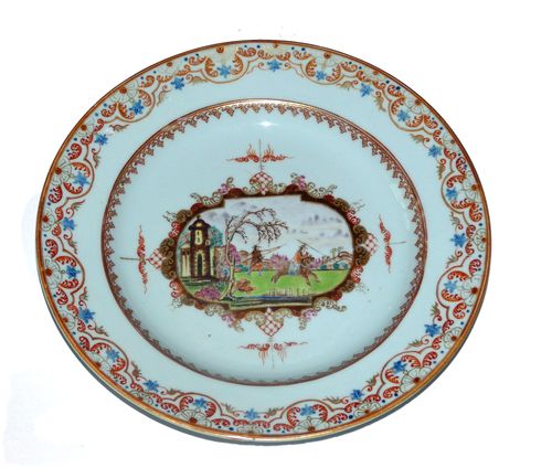 Qianlong Famille Rose in the Meissen Style