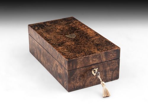 Antique Mulberry Jewellery Box