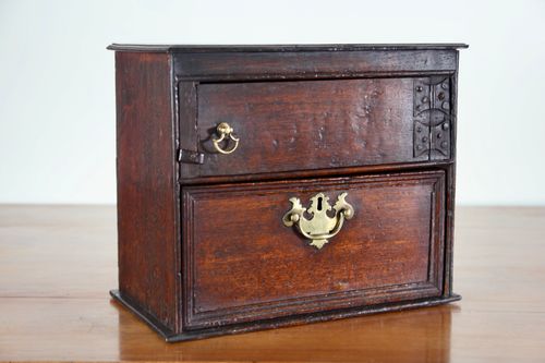 18th Century Oak Table Cabinet with Drawer