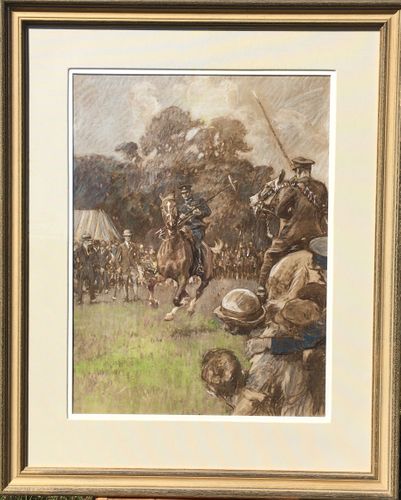Gilbert Holiday - Tent Pegging