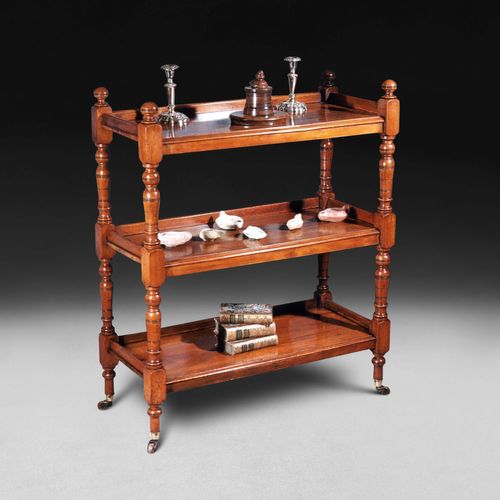 William IV Walnut Etagere