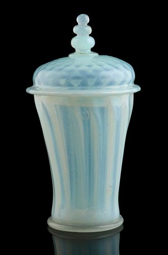 A Girasol Glass Beaker with cover; Venice, late 16th /early 17th century
