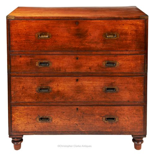 Secretaire Campaign Chest by SW Silver