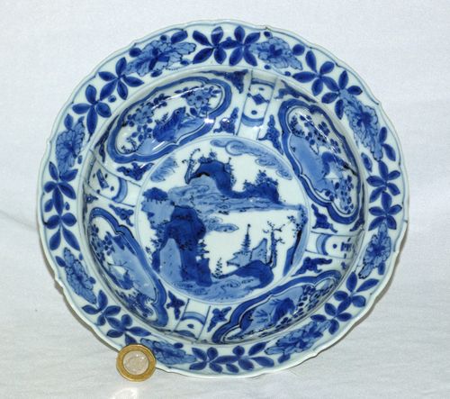 Chinese Ming porcelain Kraak Dish