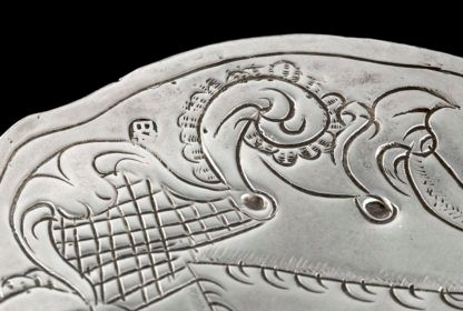 A rare Silver Incense Boat Spanish Colonial c.1680