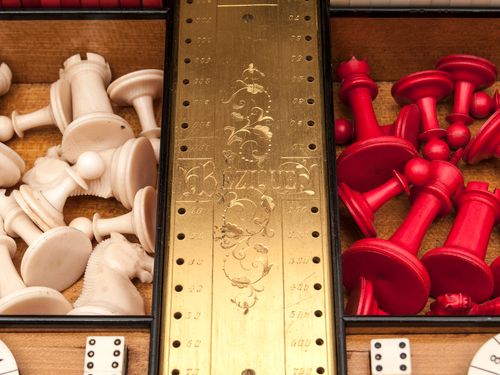 Antique Games Box