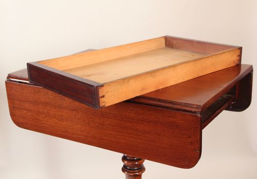 Regency Small Occasional Mahogany Table