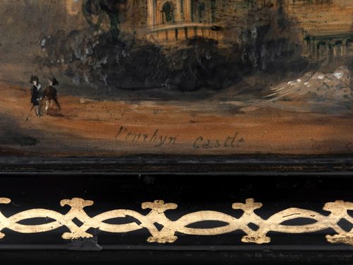 Antique Welsh Slate Tobacco Box