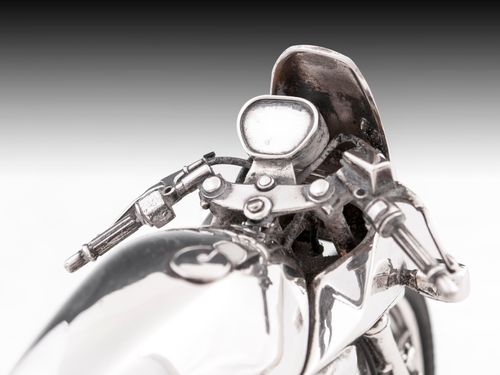Sterling Silver Suzuki Katana Motorcycle