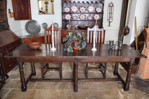 17th Century Oak Refectory Table