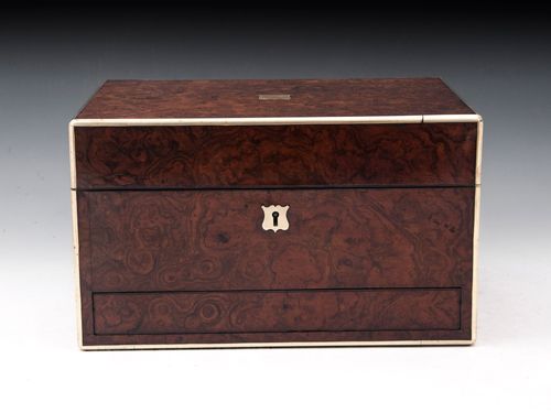 Burr Walnut Jewelry Box