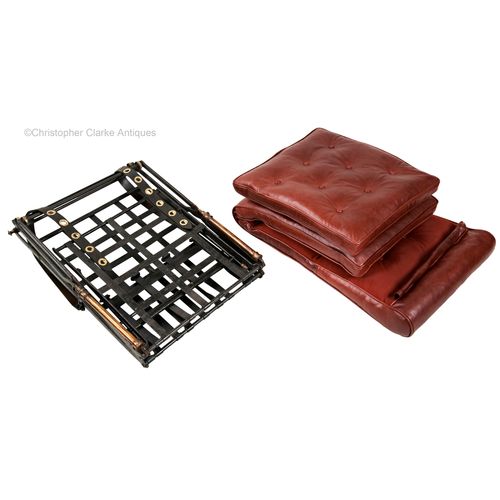 Folding Portable Iron Duoro Chair Bed