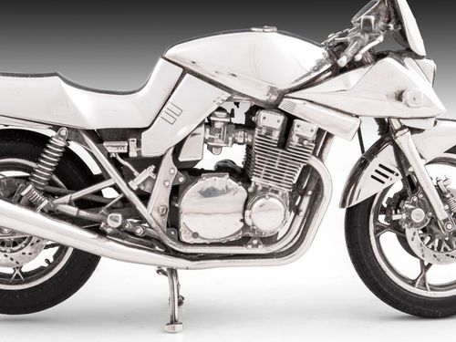 Sterling Silver Suzuki Katana Motorcycle
