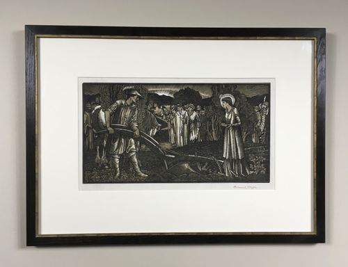 Bernard Sleigh - Piers Plowman - woodcut