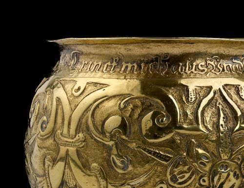 An extremely rare silver gilt Bratina/tumbler cup, Nuremberg c.1600