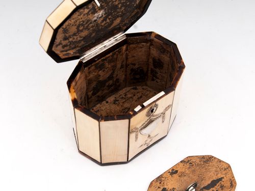 Antique Ivory Tea Caddy
