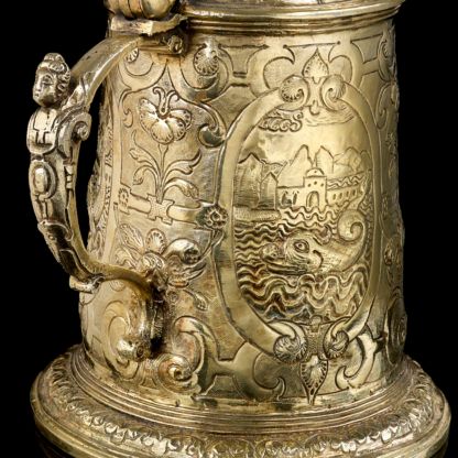 A silver gilt Renaissance Tankard