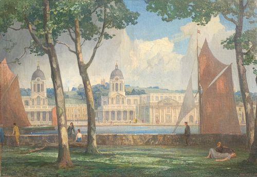 Rex Vicat Cole - Greenwich - oil on canvas