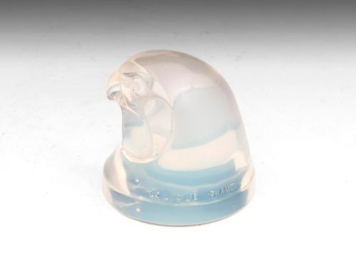 Lalique Opalescent d'Epervier (Hawks Head)