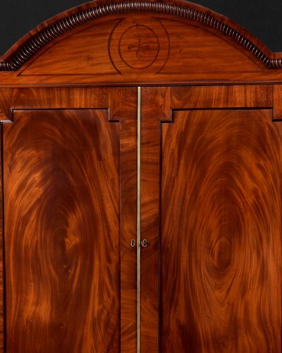 Regency Period Mahogany Gentleman’s Press attributed to Gillows