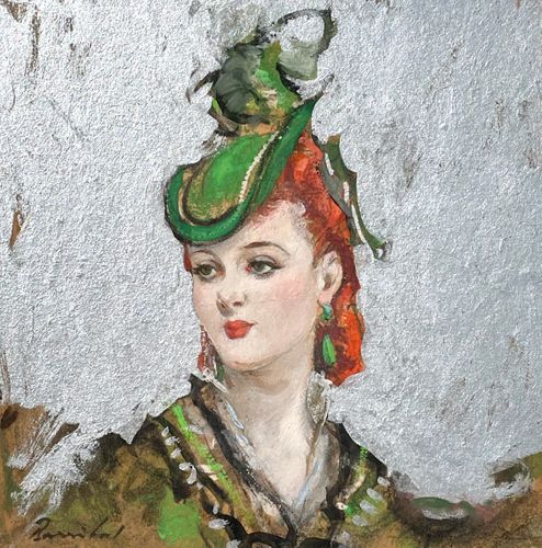 William Henry Barribal - The Green Hat