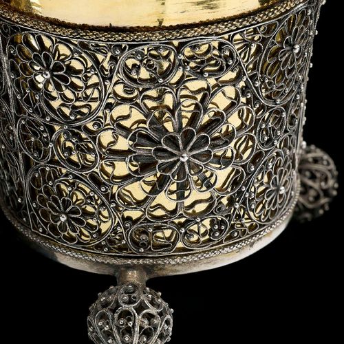 A Swedish SIlver Gilt Beaker