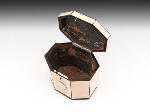 Antique Ivory Tea Caddy