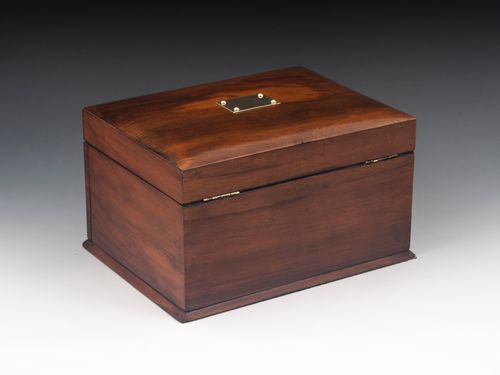 Glazed Walnut Jewellery Box
