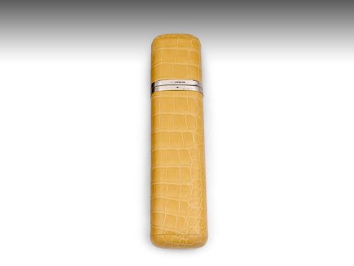 Asprey Crocodile Cigar Case