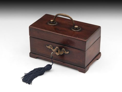 Miniature Antique Tea Caddy