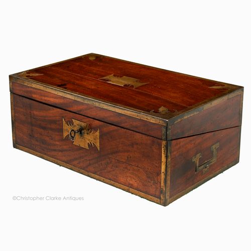Mahogany Portable Desk or Writing Slope