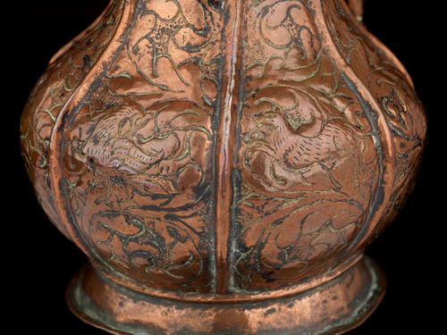Rare 16th Century Venetian Copper Ewer