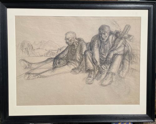 Robert Sargent Austin - Men with Crucifix