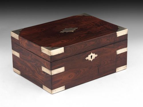 Antique Kingwood Jewellery Box