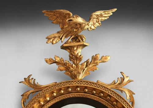 Regency Convex Gilt Mirror