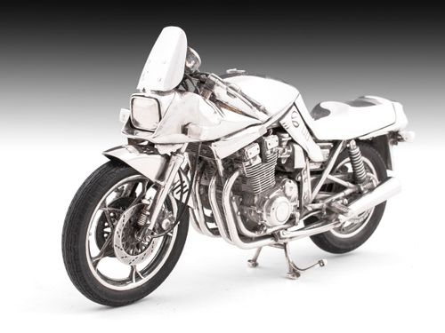 Sterling Silver Suzuki Katana Motorcycle