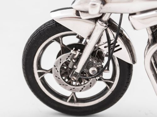 Sterling Silver Suzuki Katana Motorcycle