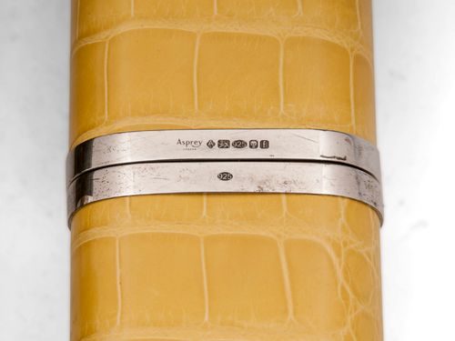 Asprey Crocodile Cigar Case