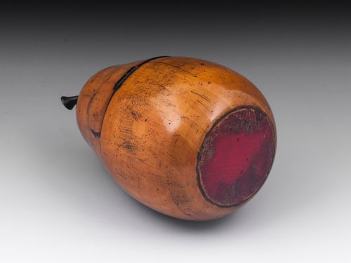 Pear Antique Tea Caddy