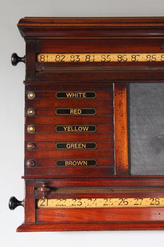 19th Century Orme & Sons Game Score Board