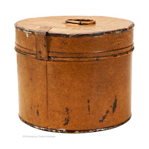Toleware Collar Tin by George Hall of Fetter Lane