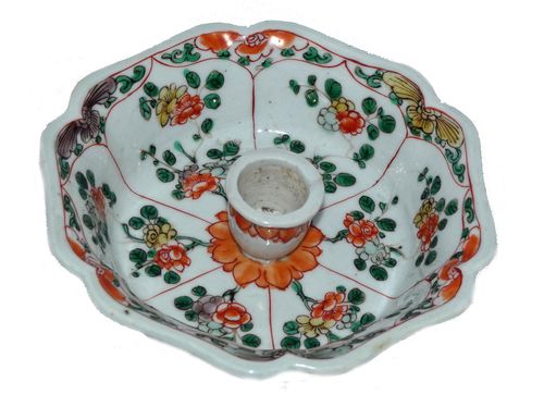 Kangxi famille Verte Taper Stick