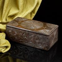 Early English Oak Missal Box