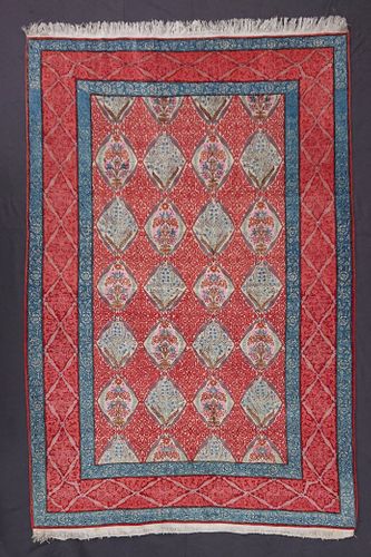 Pair of Persian Qum Rugs