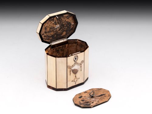 Antique Ivory Tea Caddy