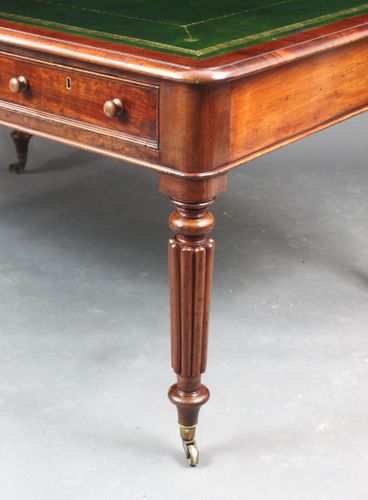 Large Mahogany Writing Table