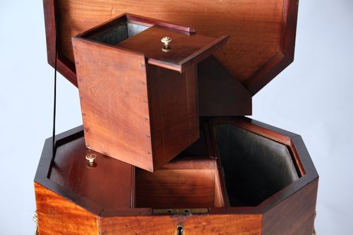 Georgian Mahogany Teapoy