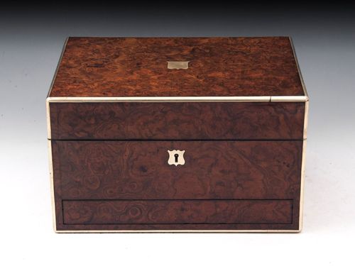 Burr Walnut Jewelry Box