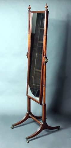 Georgian cheval glass